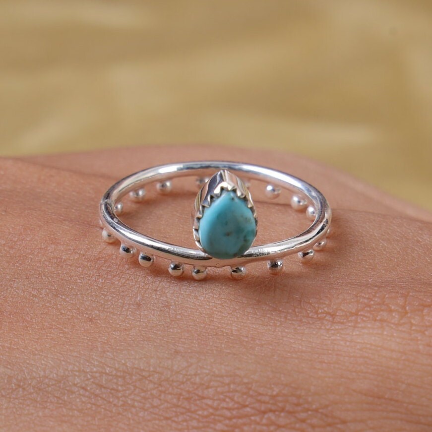 Turquoise Sterling Silver Ring