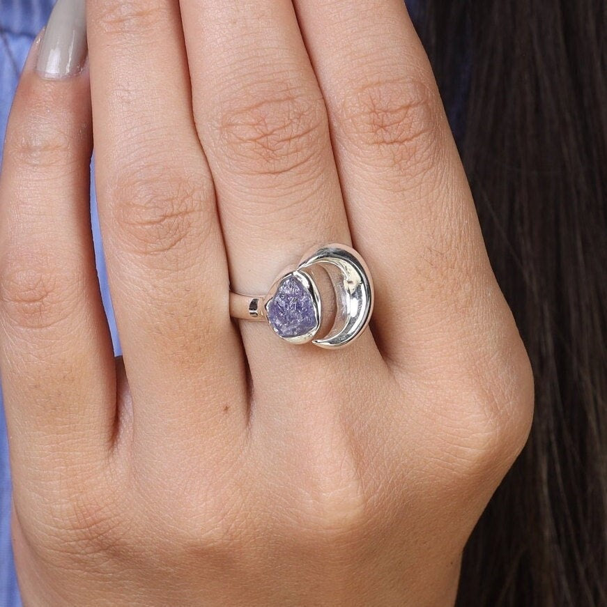 Tanzanite Sterling Silver Ring