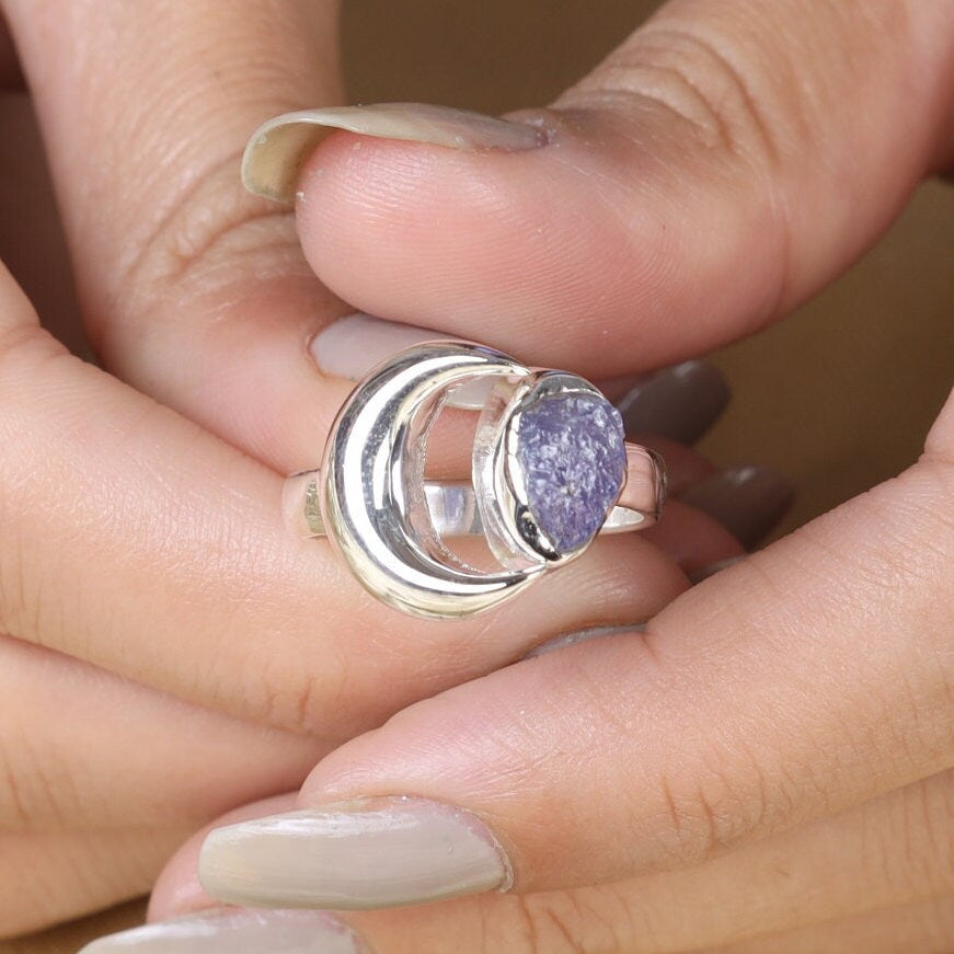 Tanzanite Sterling Silver Ring