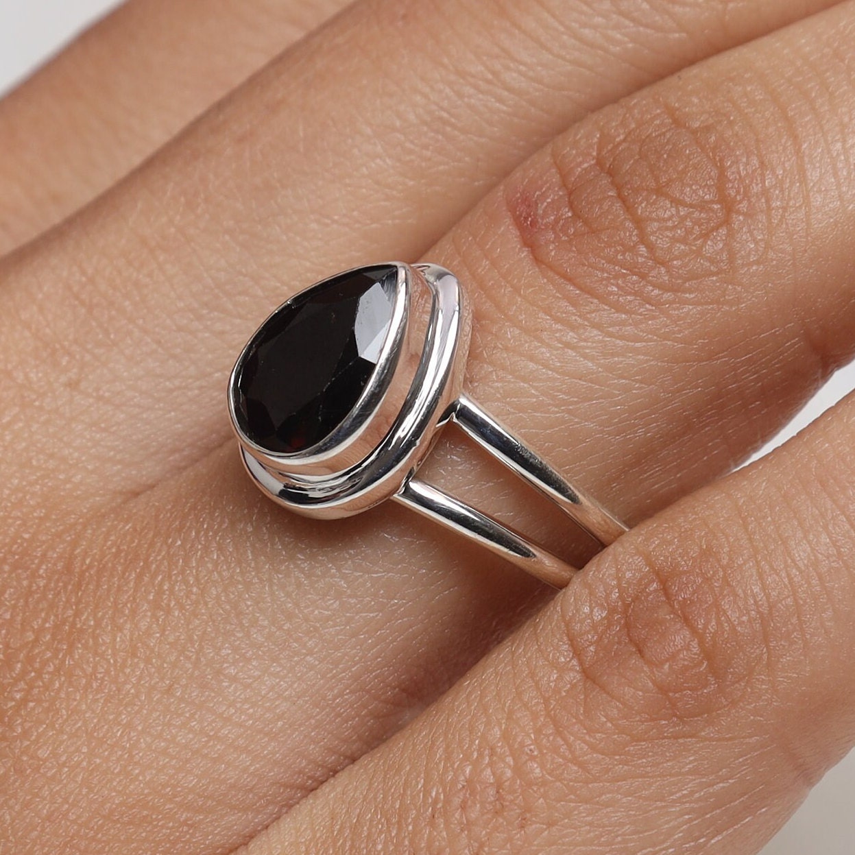 Smoky Topaz Sterling Silver Ring