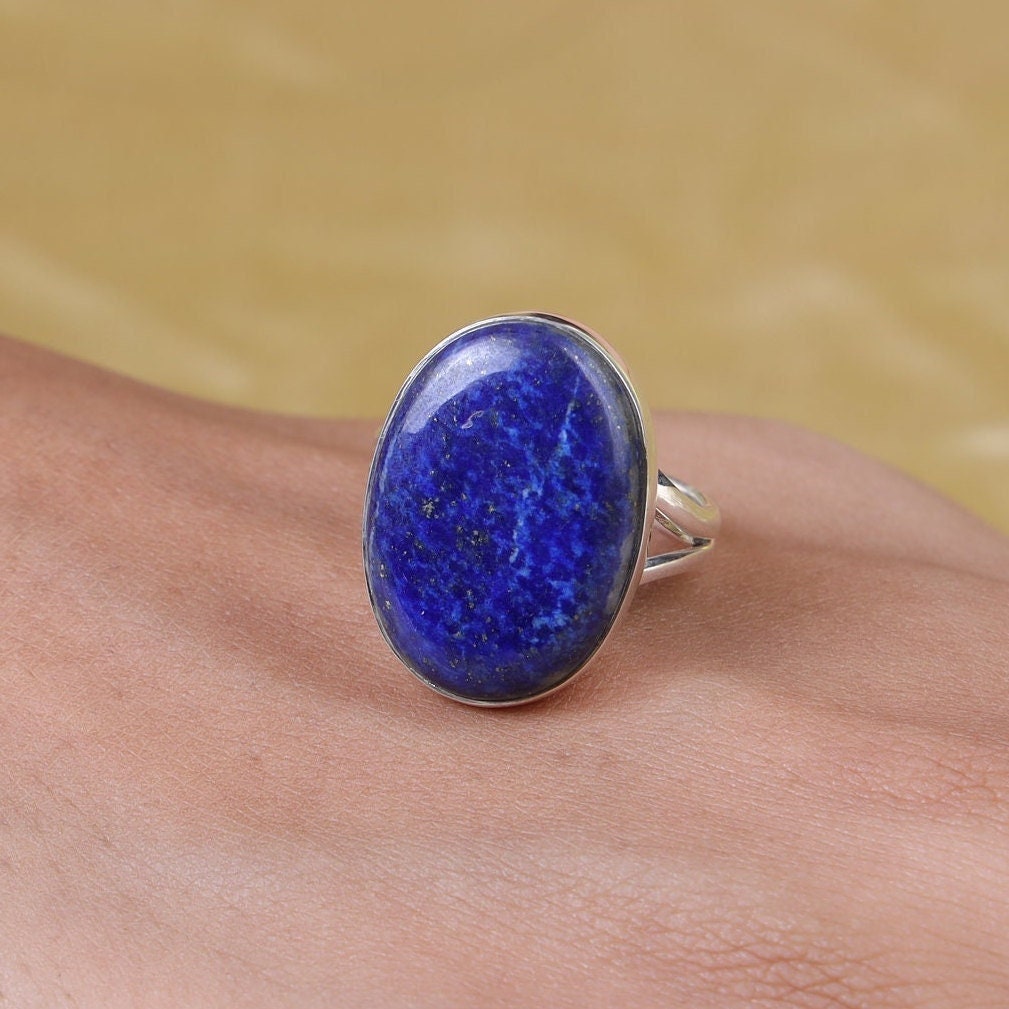 Lapis Lazuli Sterling Silver Ring