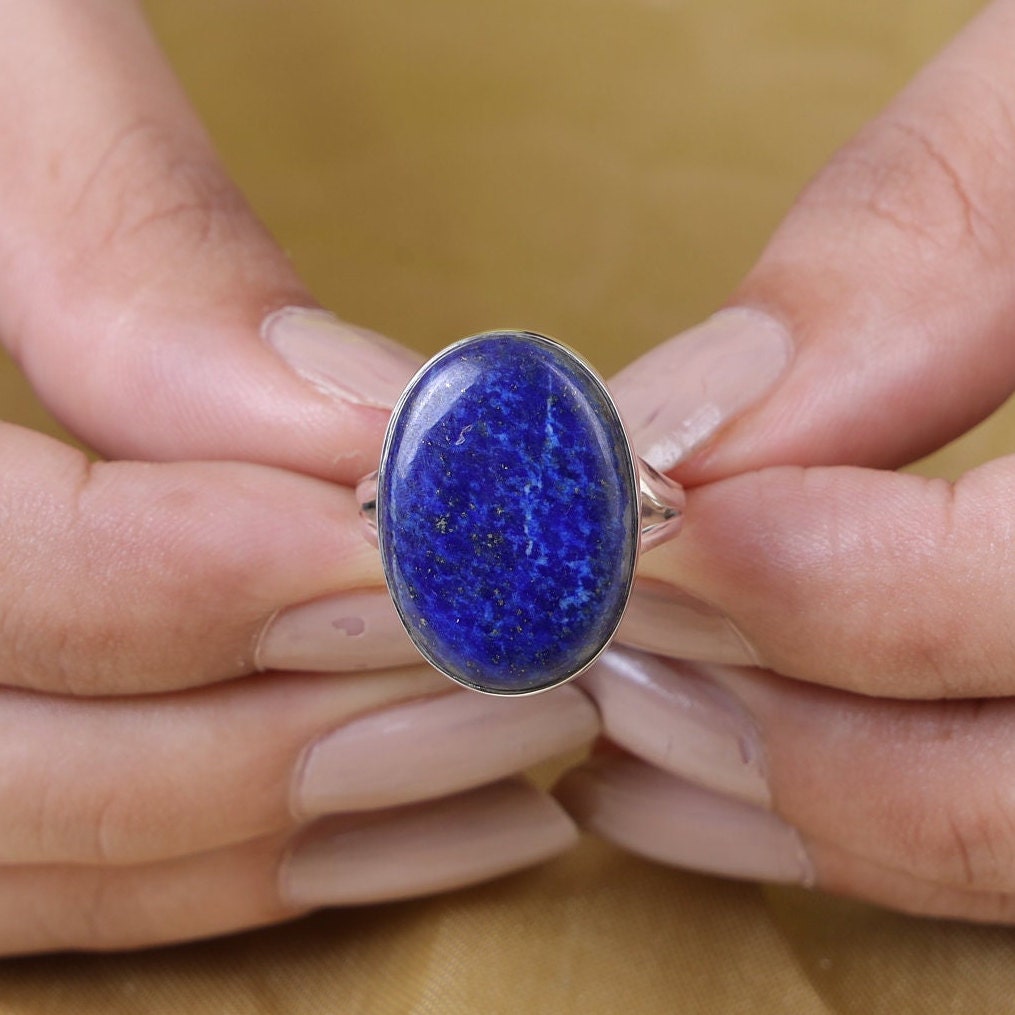 Lapis Lazuli Sterling Silver Ring