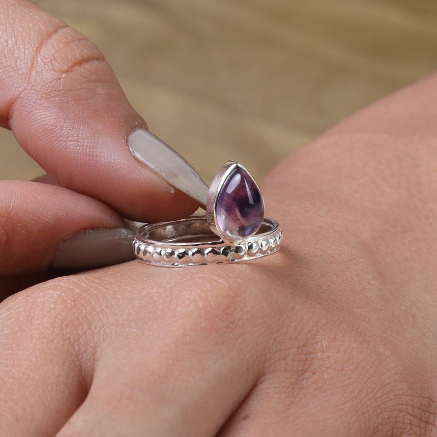 Amethyst Sterling Silver Ring