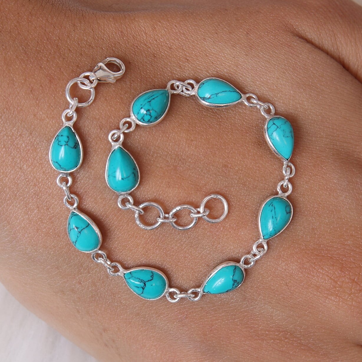 Turquoise Sterling Silver Bracelet