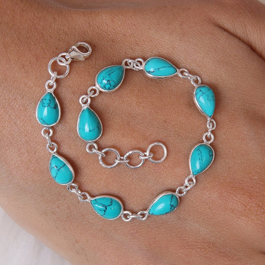 Turquoise Sterling Silver Bracelet