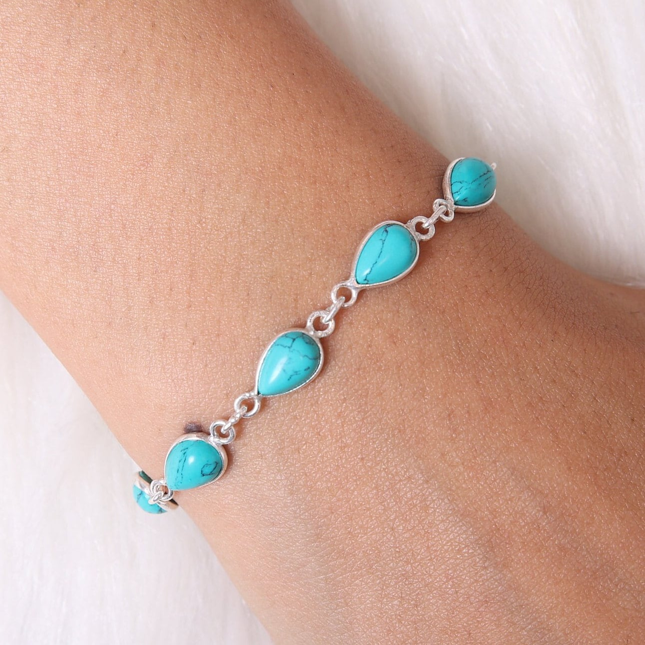 Turquoise Sterling Silver Bracelet