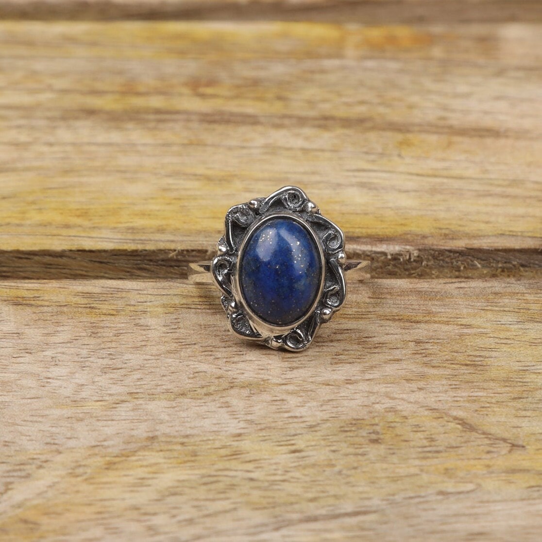 Lapis Lazuli Sterling Silver Ring