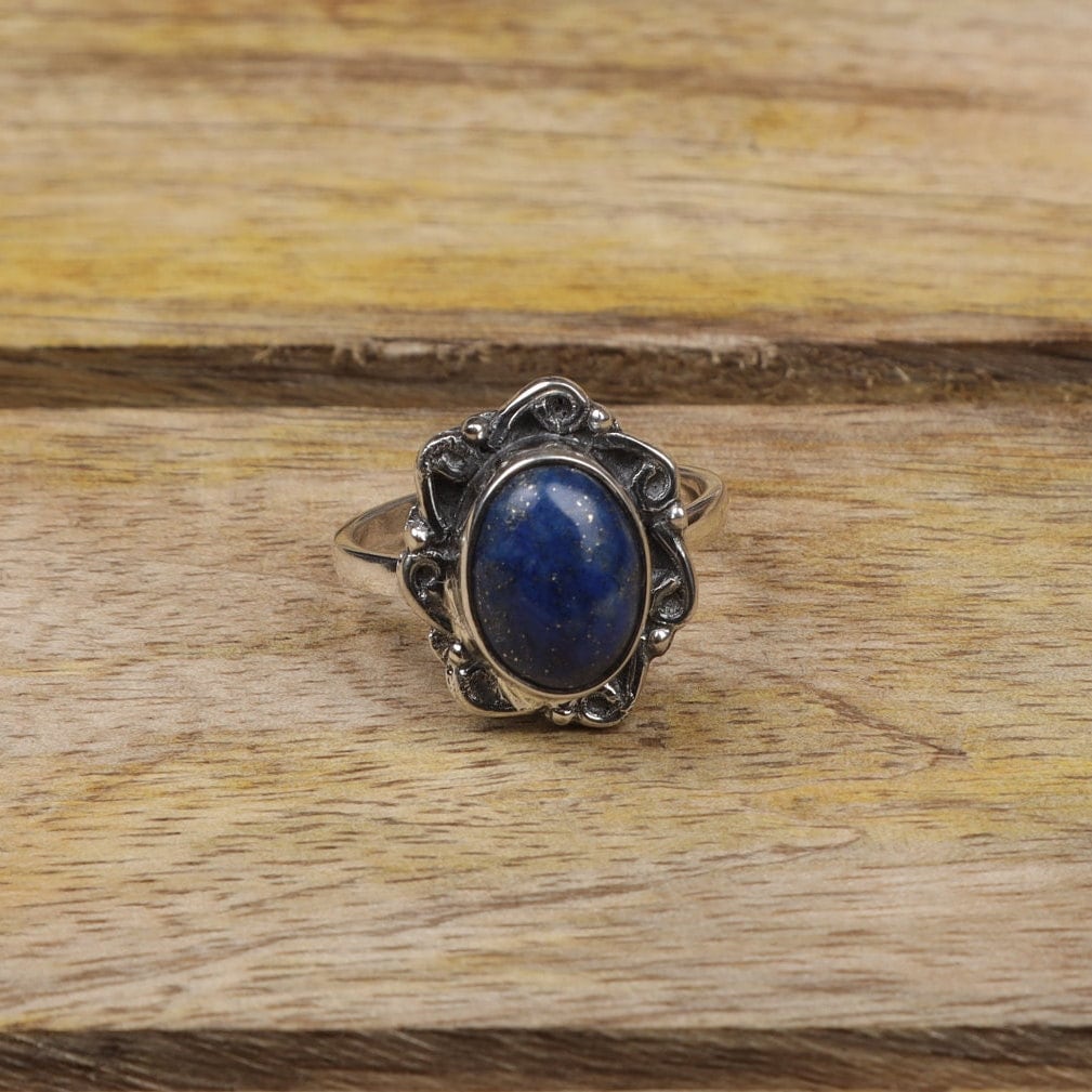 Lapis Lazuli Sterling Silver Ring