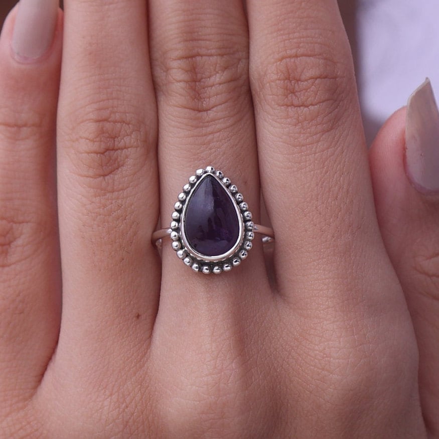 Amethyst Sterling Silver Ring