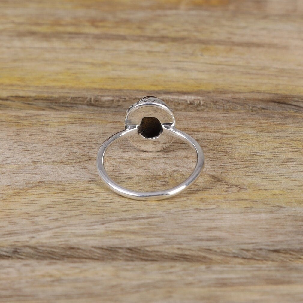 Tiger Eye Sterling Silver Ring