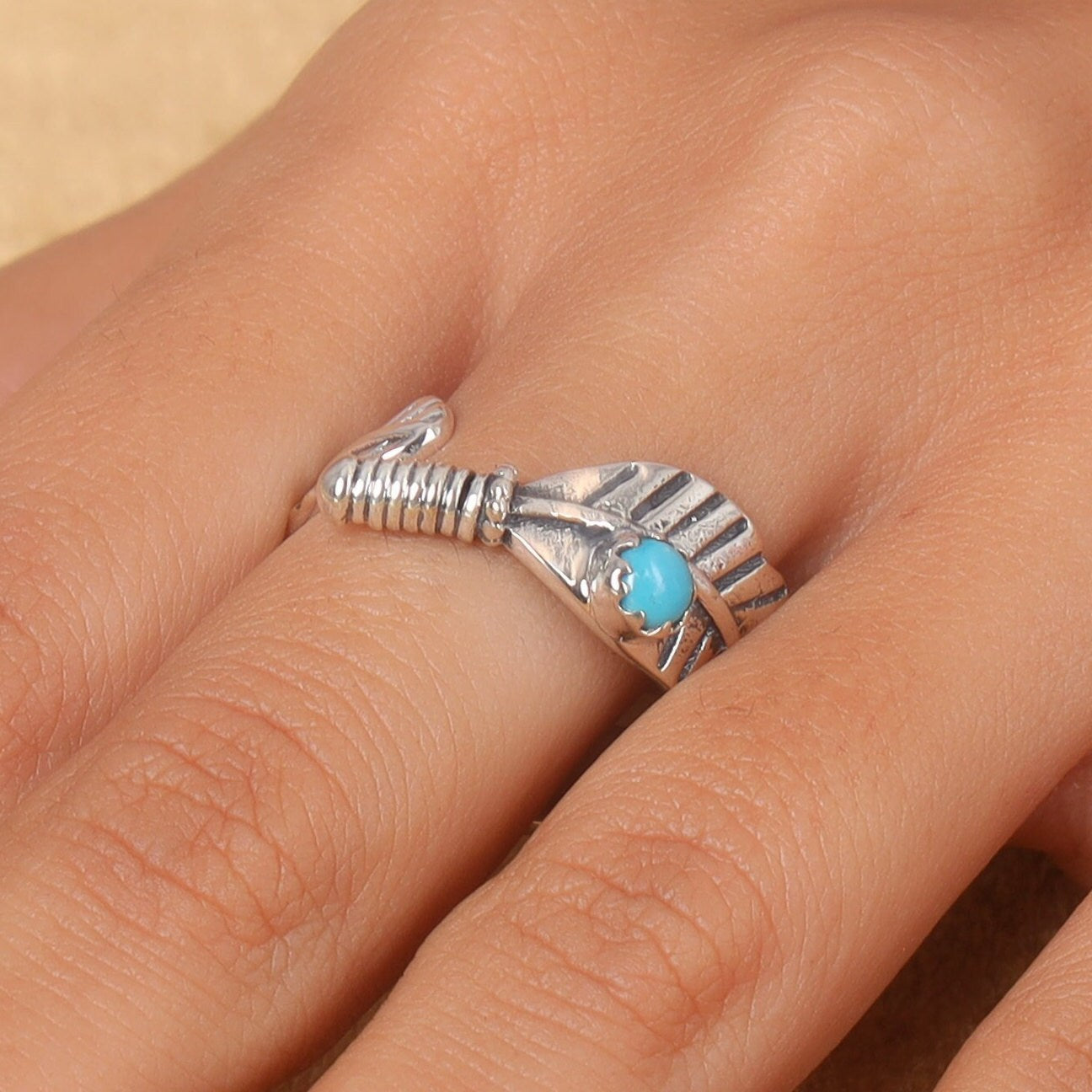 Turquoise Sterling Silver Ring