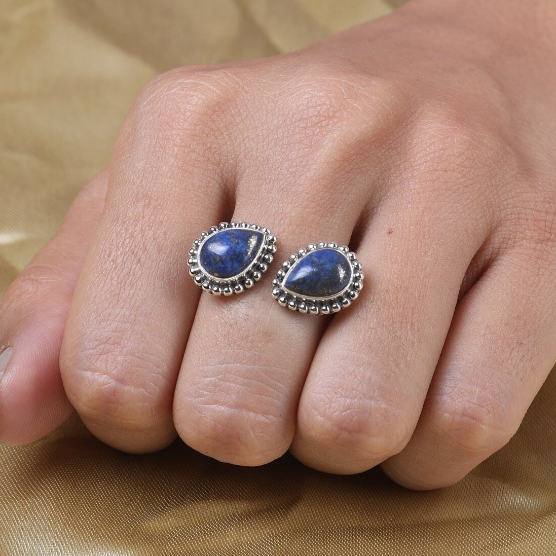 Lapis Lazuli Sterling Silver Ring