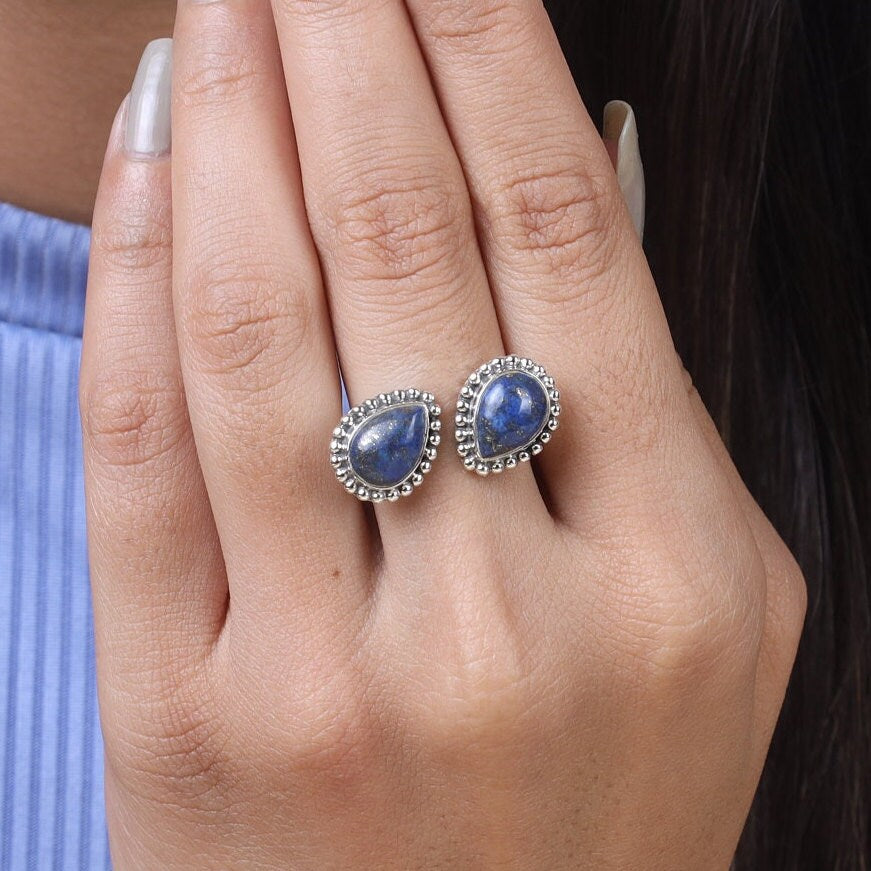 Lapis Lazuli Sterling Silver Ring