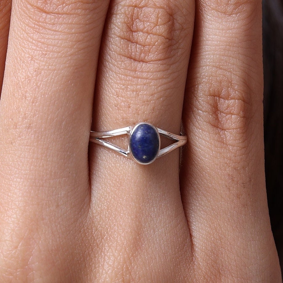 Lapis Lazuli Sterling Silver Ring