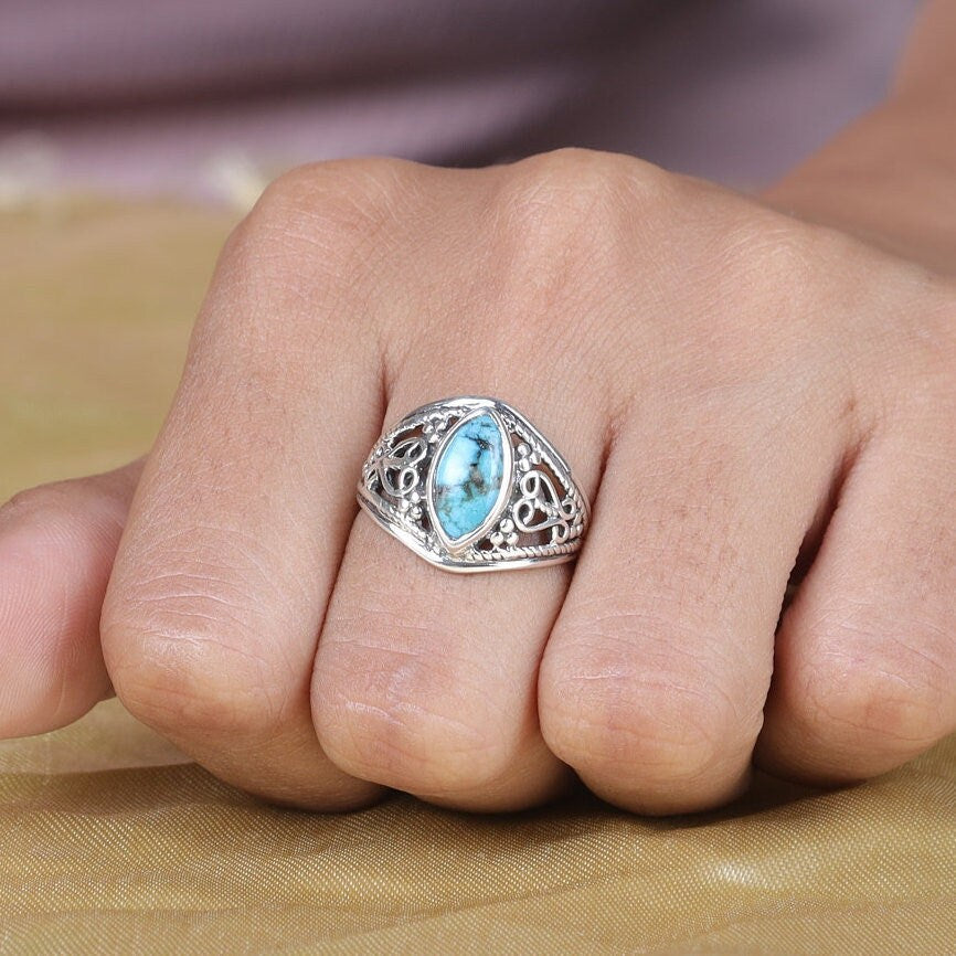 Arizona Turquoise Sterling Silver Ring