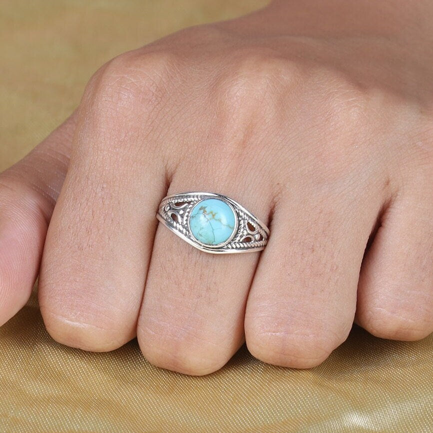 Arizona Turquoise Sterling Silver Ring