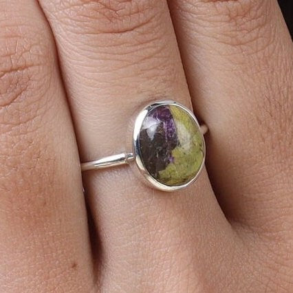 Atlantisite 925 Sterling Silver Ring