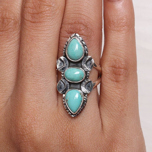 Turquoise Sterling Silver Ring