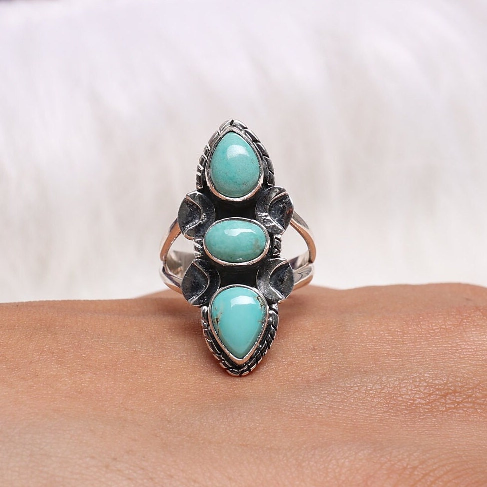 Turquoise Sterling Silver Ring