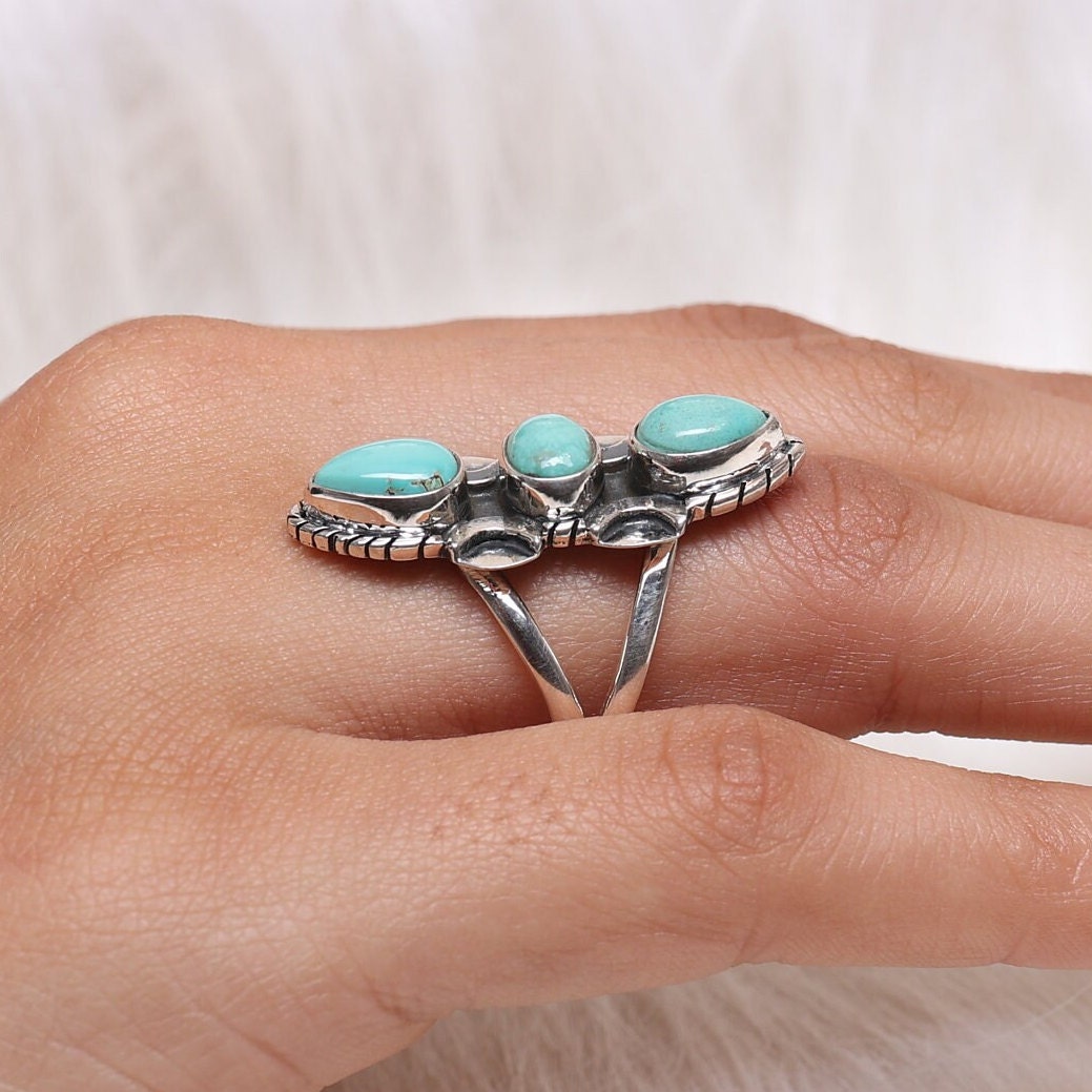 Turquoise Sterling Silver Ring