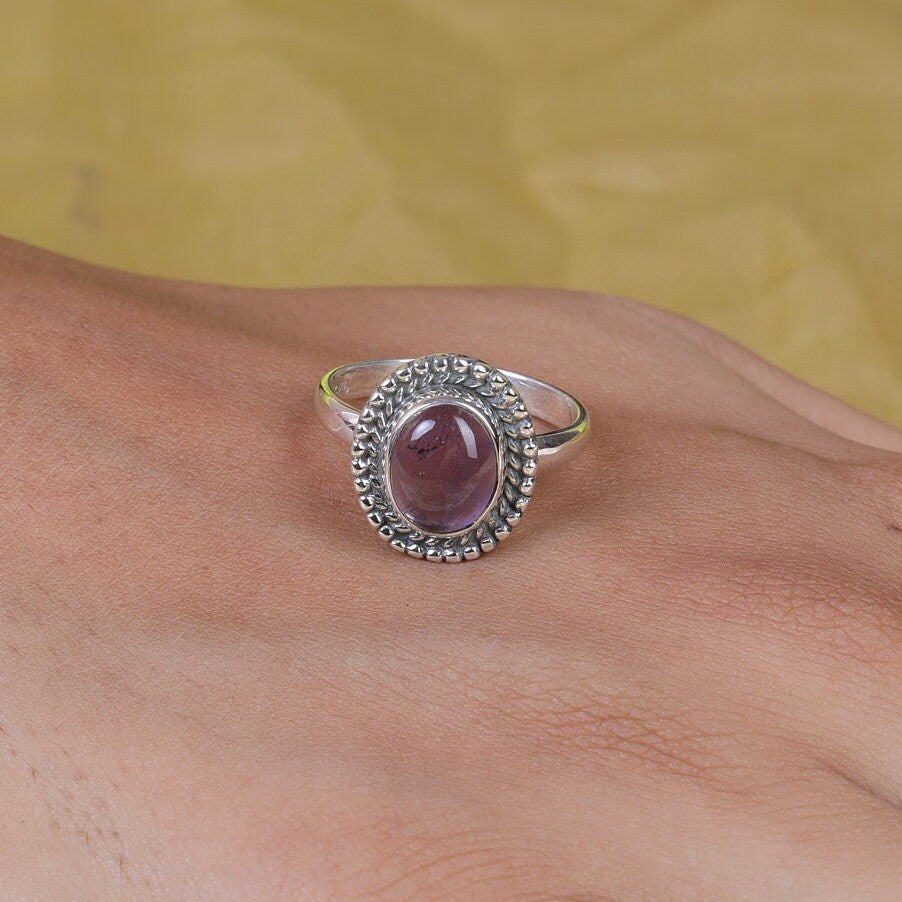 Amethyst 925 Sterling Silver Ring