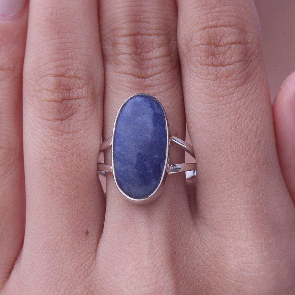 Kyanite Sterling Silver Ring