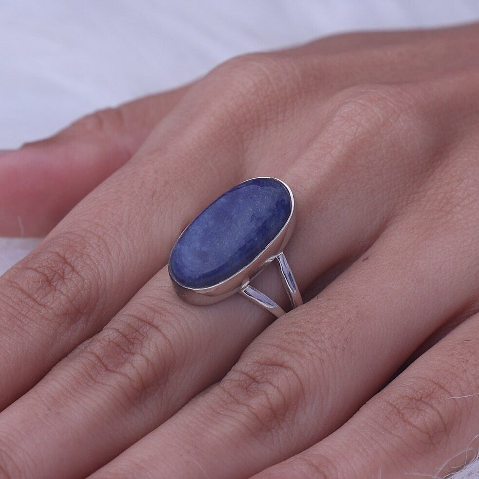 Kyanite Sterling Silver Ring