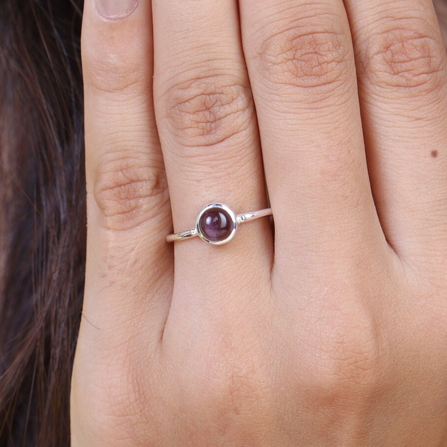 Amethyst 925 Sterling Silver Ring