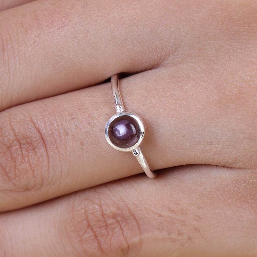 Amethyst 925 Sterling Silver Ring