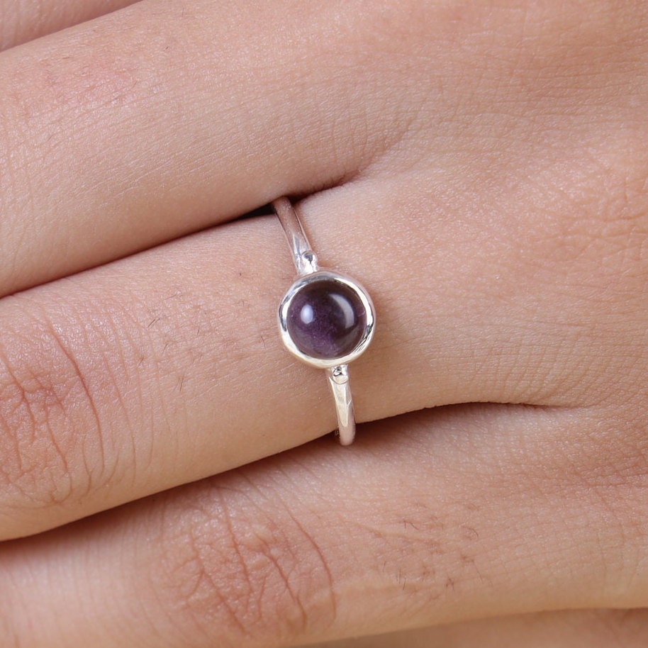 Amethyst 925 Sterling Silver Ring