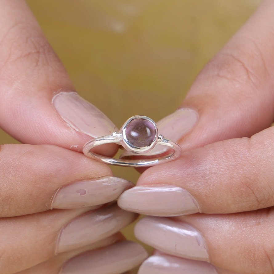 Amethyst 925 Sterling Silver Ring