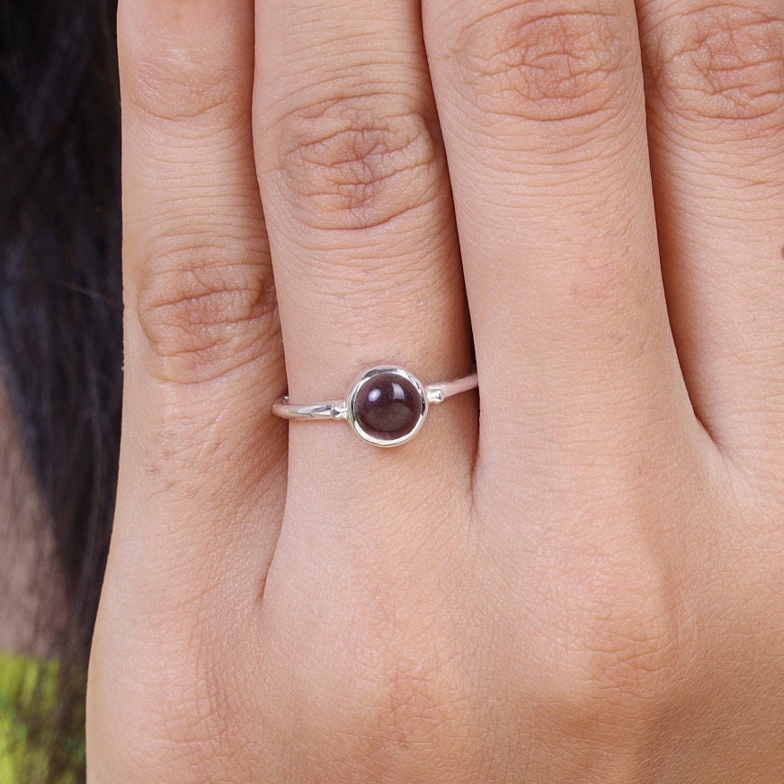 Amethyst 925 Sterling Silver Ring