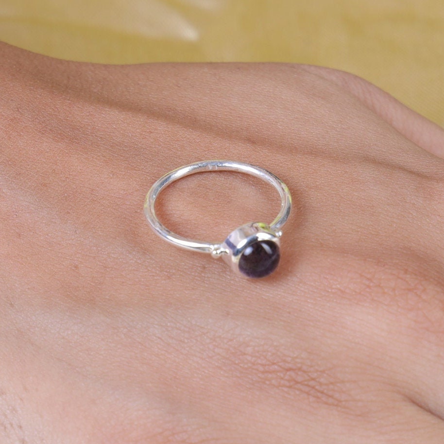 Amethyst 925 Sterling Silver Ring