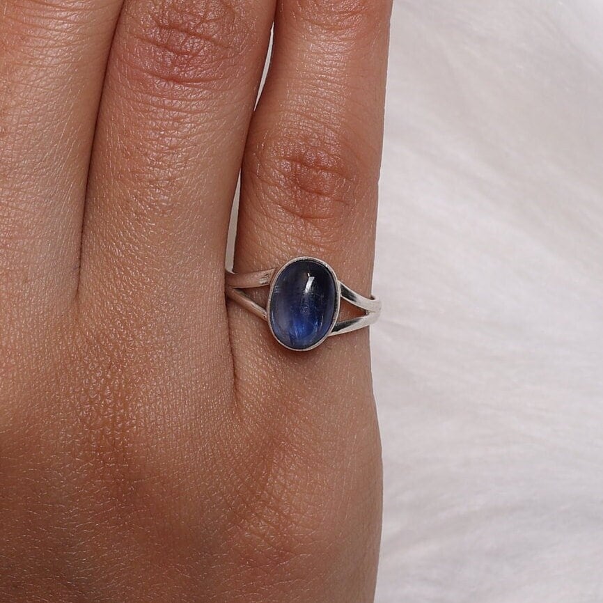 Kyanite Sterling Silver Ring