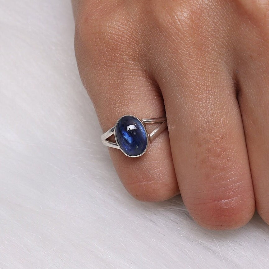 Kyanite Sterling Silver Ring