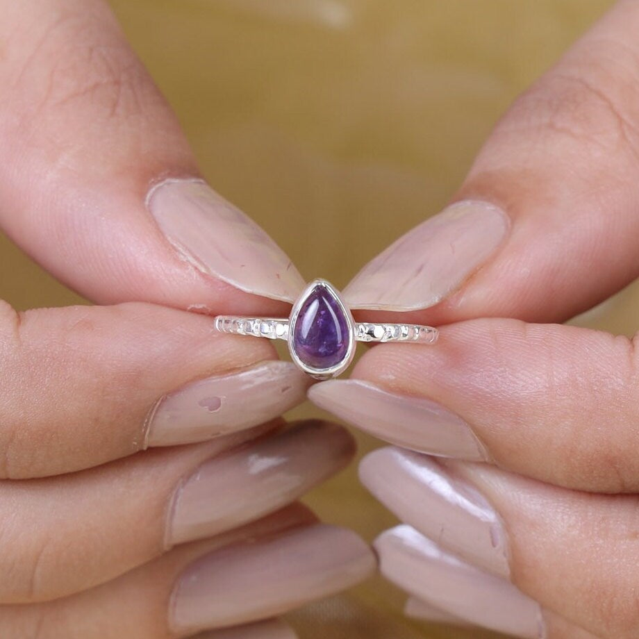 Amethyst 925 Sterling Silver Ring