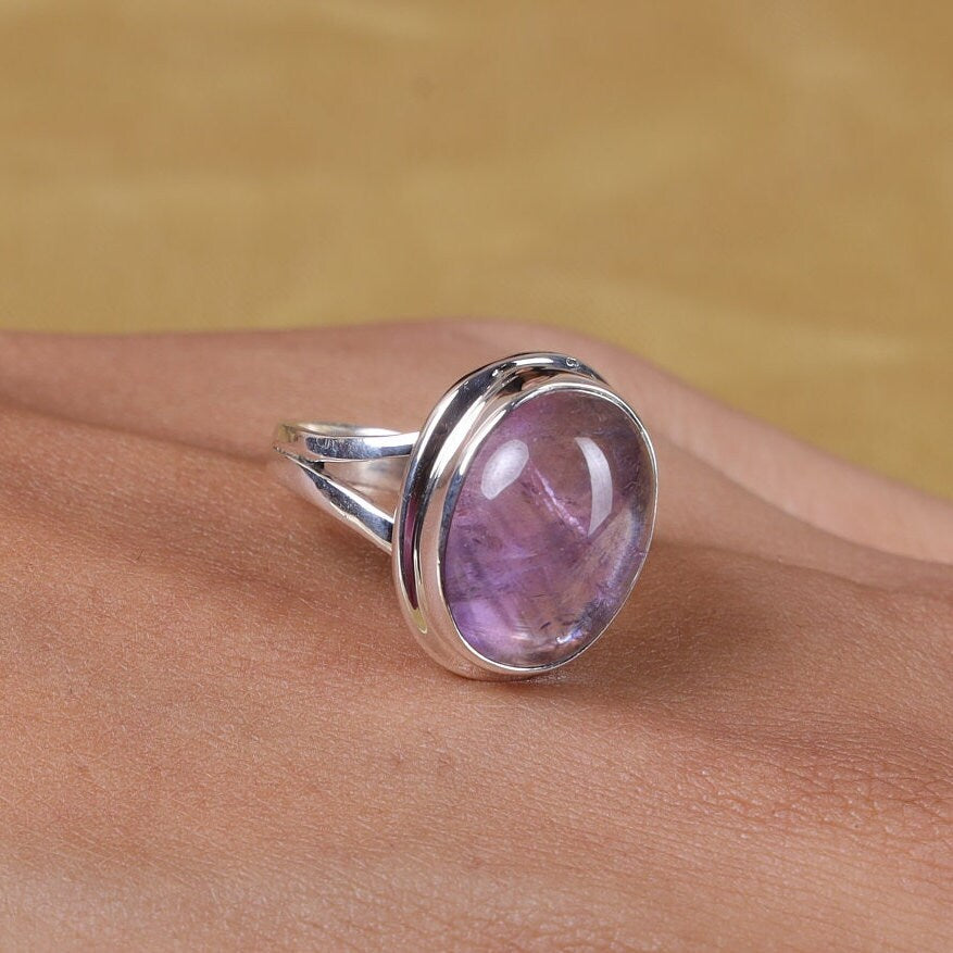 Amethyst 925 Sterling Silver Ring