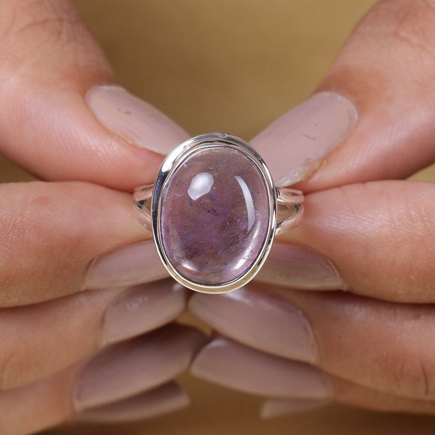 Amethyst 925 Sterling Silver Ring