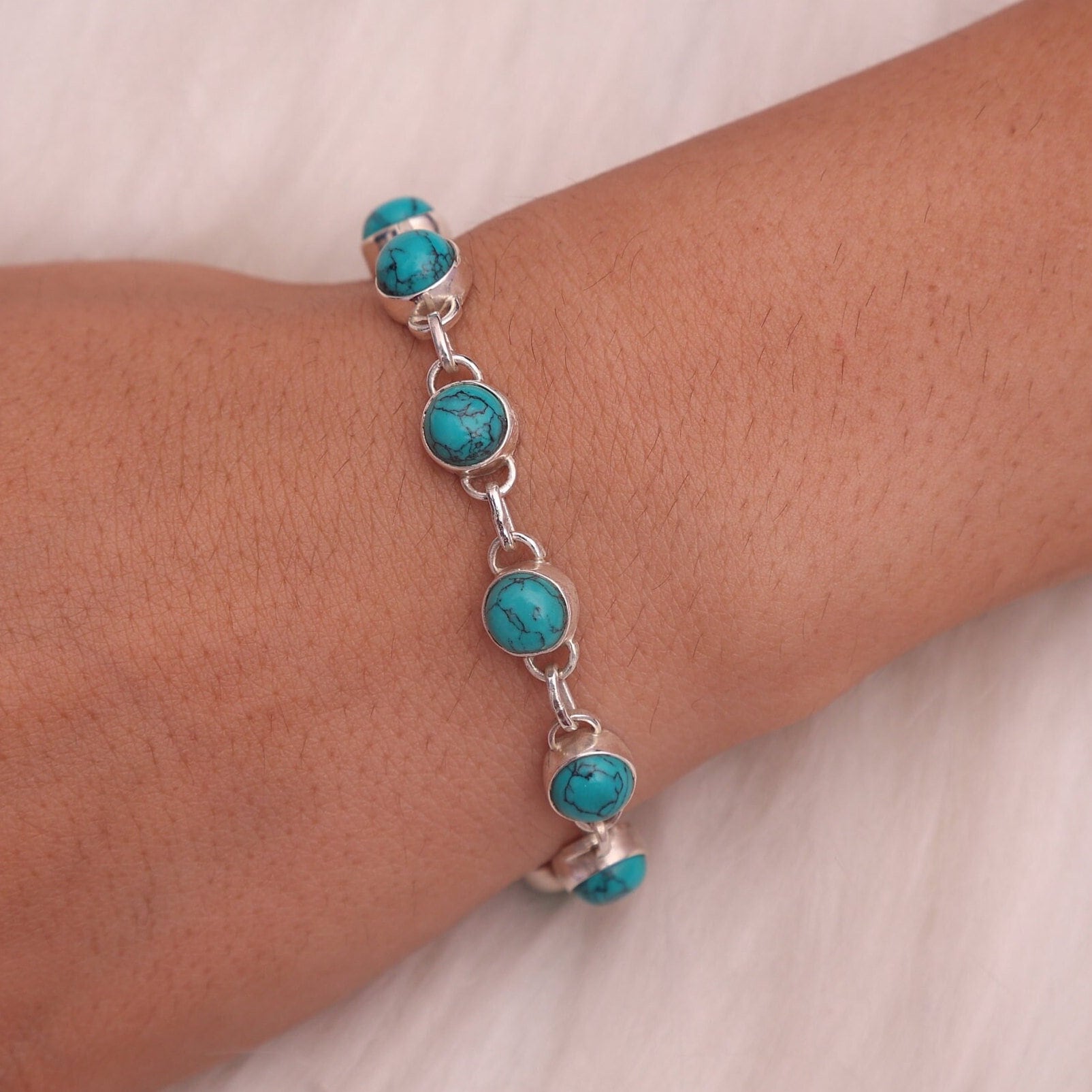 Turquoise Sterling Silver Bracelet