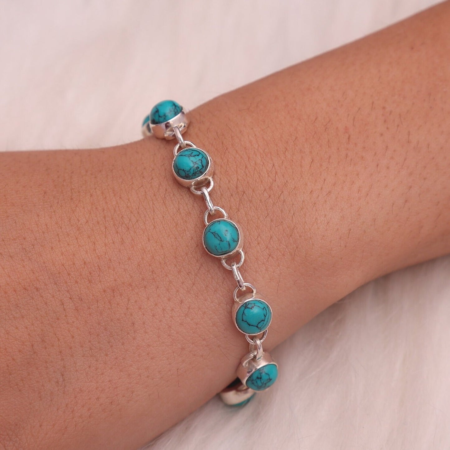 Turquoise Sterling Silver Bracelet