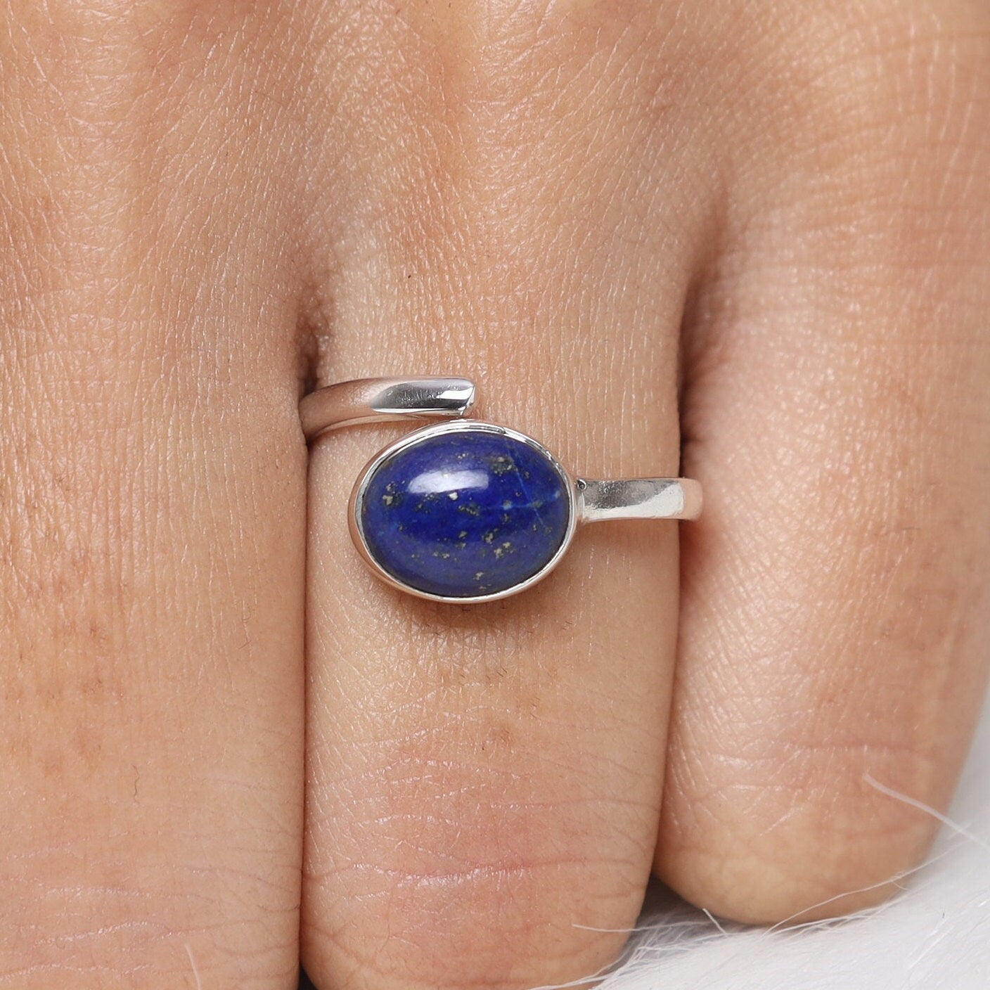 Lapis Lazuli Sterling Silver Ring