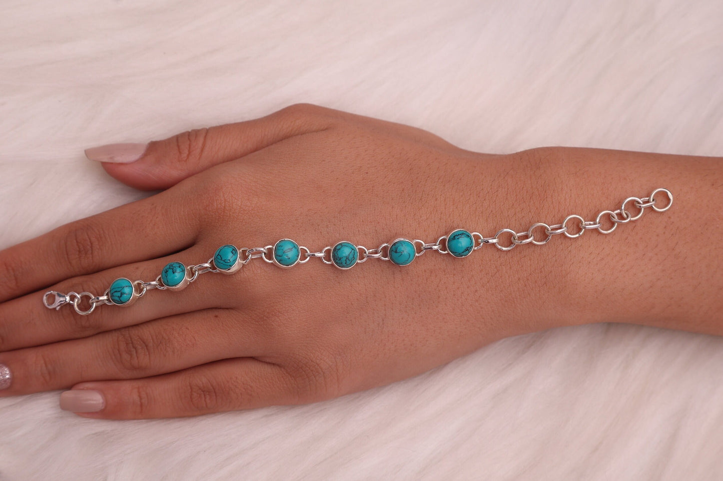 Turquoise Sterling Silver Bracelet