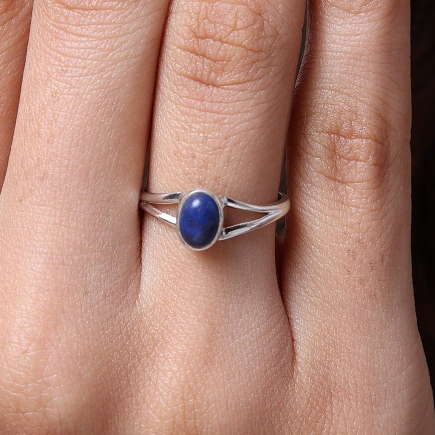 Lapis Lazuli Sterling Silver Ring