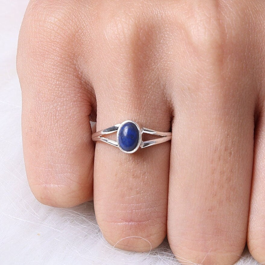 Lapis Lazuli Sterling Silver Ring