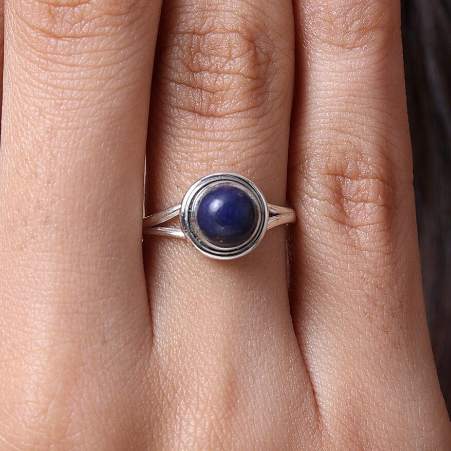 Lapis Lazuli Sterling Silver Ring