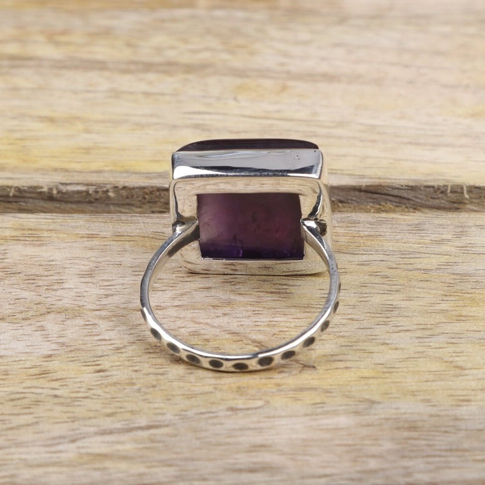 Amethyst Sterling Silver Ring