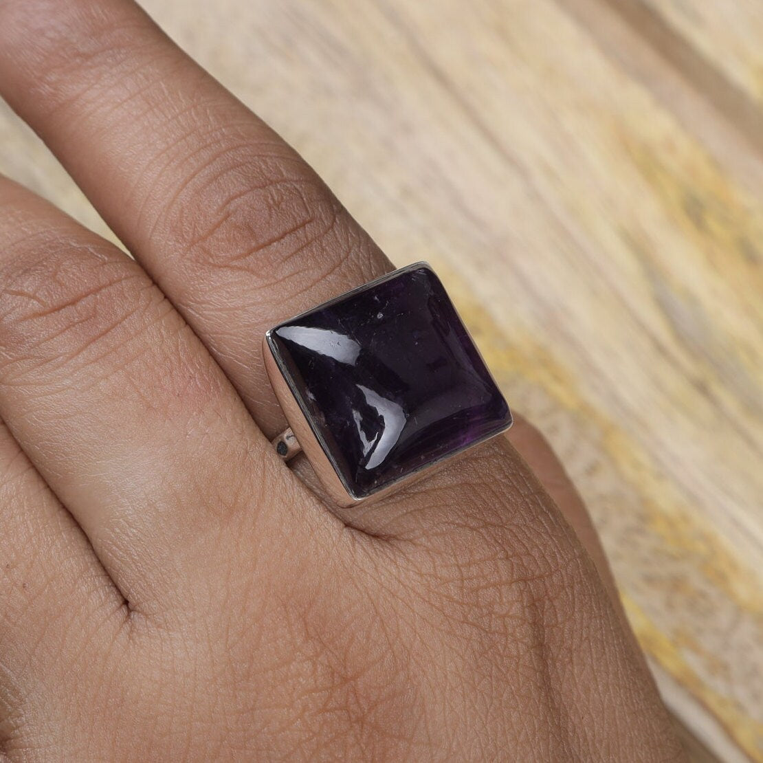 Amethyst Sterling Silver Ring