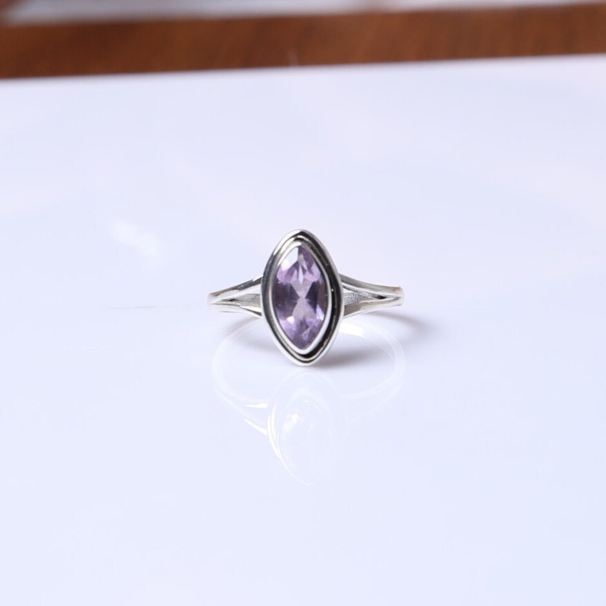 Amethyst Sterling Silver Ring