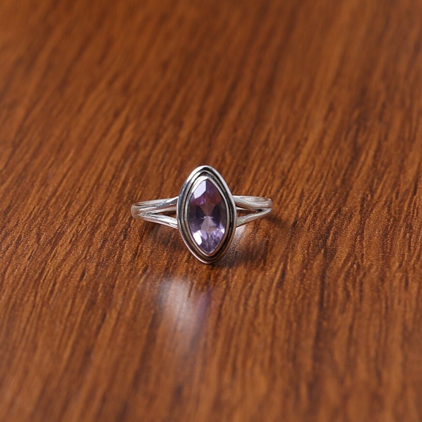 Amethyst Sterling Silver Ring