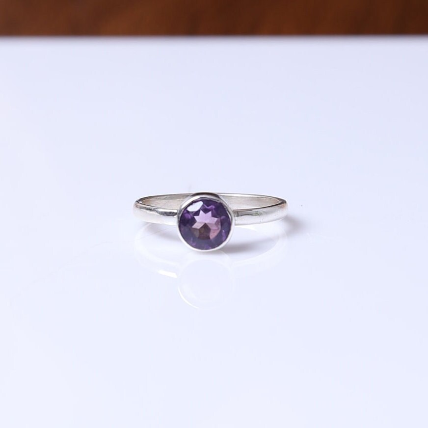 Amethyst 925 Sterling Silver Ring